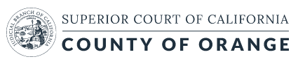 Superior Court of California, County of Orange Seal